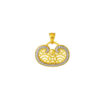 TOMEI Diamond Cut Collection Ruyi Pendant, Yellow Gold 916