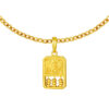 TOMEI Rich Abacus Pendant, Yellow Gold 916
