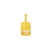 TOMEI Rich Abacus Pendant, Yellow Gold 916