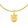 TOMEI Horse Abacus Pendant, Yellow Gold 916