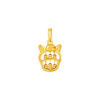 TOMEI Horse Abacus Pendant, Yellow Gold 916