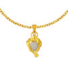 TOMEI Diamond Cut Collection Mudskipper Pendant, Yellow Gold 916