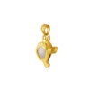 TOMEI Diamond Cut Collection Mudskipper Pendant, Yellow Gold 916