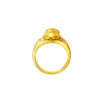 TOMEI Diamond Cut Collection Fortune Toad Ring, Yellow Gold 916