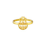 TOMEI Fu-Dai Abacus Ring, Yellow Gold 916