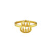 TOMEI Hulu Abacus Ring, Yellow Gold 916