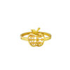 TOMEI Apple Abacus Ring, Yellow Gold 916