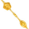 TOMEI Five-Treasures Fortunate Flower Bracelet, Yellow Gold 916