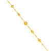 TOMEI Five-Treasures Fortunate Flower Bracelet, Yellow Gold 916