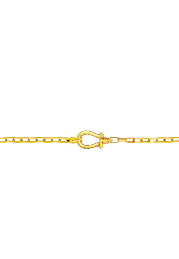 TOMEI Lucky Horseshoe Bracelet, Yellow Gold 916