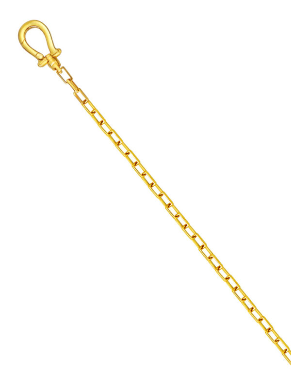 TOMEI Lucky Horseshoe Bracelet, Yellow Gold 916