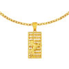 TOMEI Blissful Collection Horse Abacus Pendant, Yellow Gold 916