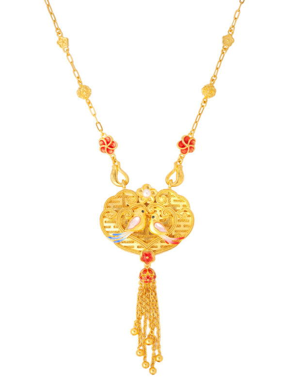 TOMEI x Xifu Necklace, Yellow Gold 999