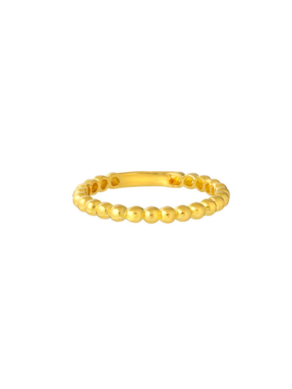 TOMEI Minimalist Ring, Yelow Gold 916