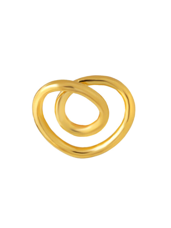 TOMEI Love Charm, Yellow Gold 916