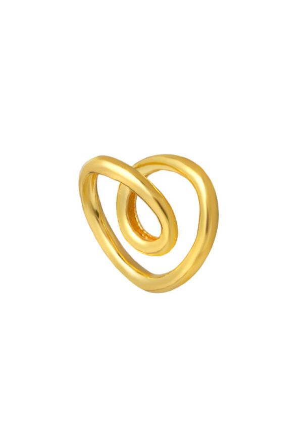 TOMEI Love Charm, Yellow Gold 916