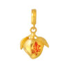 TOMEI Peach Charm, Yellow Gold 916
