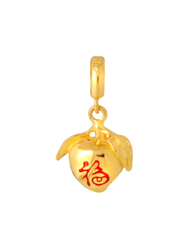 TOMEI Peach Charm, Yellow Gold 916