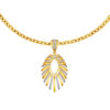 TOMEI Diamond Cut Collection Pendant, Yellow Gold 916