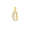 TOMEI Diamond Cut Collection Pendant, Yellow Gold 916