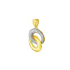TOMEI Diamond Cut Collection Pendant, Yellow Gold 916