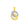 TOMEI Diamond Cut Collection Pendant, Yellow Gold 916