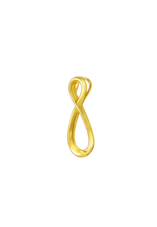 TOMEI Anastasia Infinity Pendant, Yellow Gold 916
