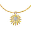TOMEI Diamond Cut Collection Pendant, Yellow Gold 916