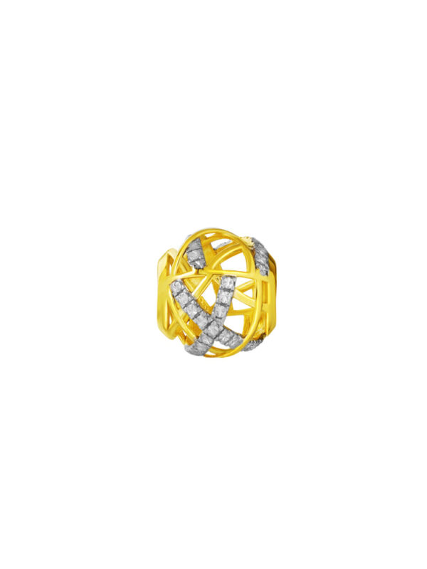 TOMEI Chomel Collection Ball Charm, Yellow Gold 916