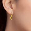 TOMEI Anastasia Earrings, Yellow Gold 916