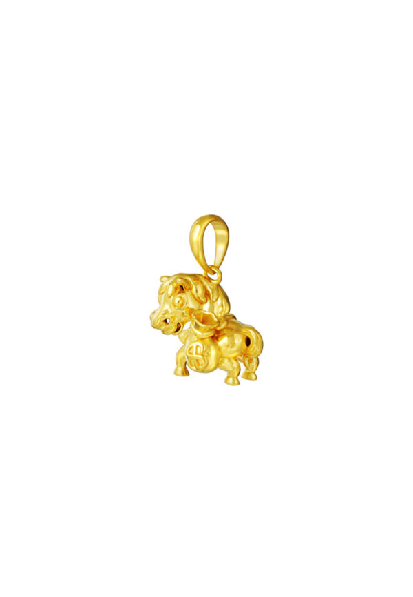 TOMEI The Bountiful Horse Pendant, Yellow Gold 916