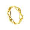 TOMEI Anastasia Infinity Bangle, Yellow Gold 916