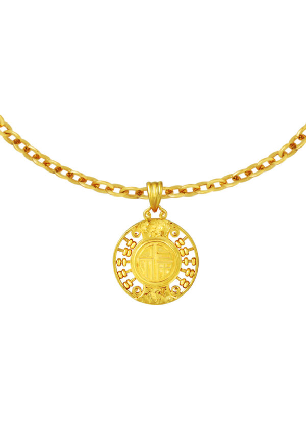 TOMEI Blissful Collection Fu-Zi Abacus, Yellow Gold 916