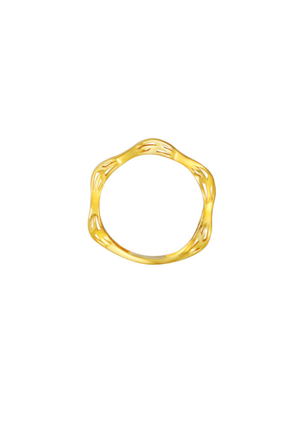 TOMEI Sri Puteri Ring, Yellow Gold 916