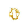 TOMEI Anastasia Infinity Ring, Yellow Gold 916