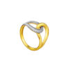 TOMEI Diamond Cut Collection Ring, Yellow Gold 916