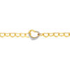 TOMEI Diamond Cut Collection Bracelet Yellow Gold 916