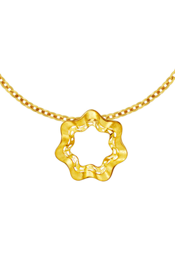 TOMEI Sri Puteri Collection Pendant, Yellow Gold 916