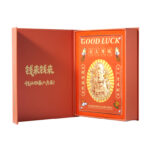 TOMEI【人旺财旺】God Of Fortune Gold Wafer 0.2G Frame, Yellow Gold 9999