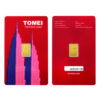 [TOMEI Exclusive] KLCC Twin Towers Gold Bar | 1 Gram | Fine Gold 9999