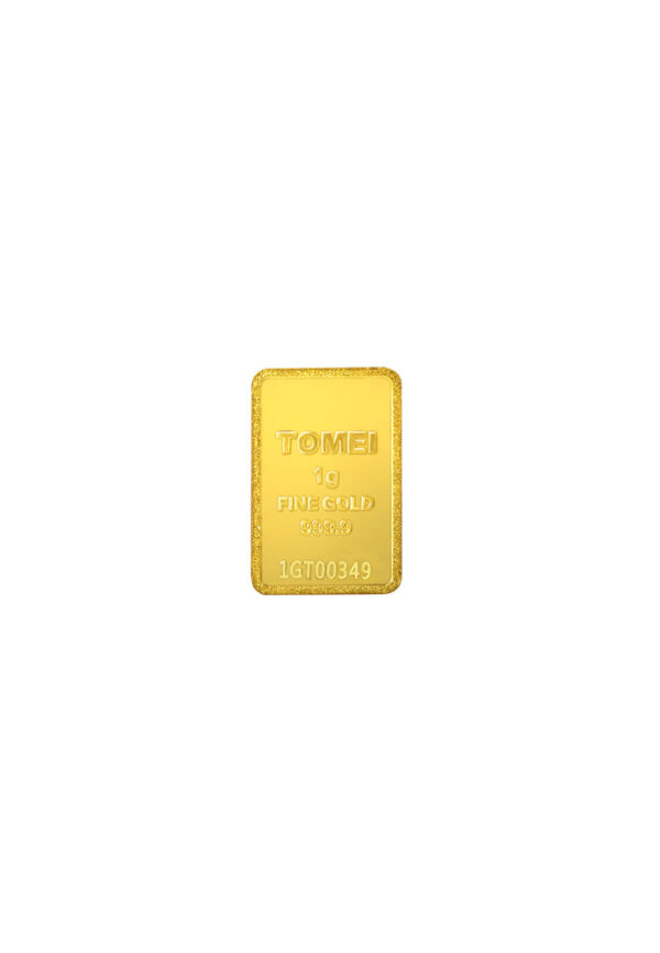 TOMEI [Online Exclusive] The Four Season Autumn Gold Bar | 1 Gram | Fine Gold 9999