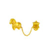 TOMEI Chomel Collection Carriage Charm, Yellow Gold 916