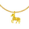 TOMEI The Bountiful Horse Pendant, Yellow Gold 916