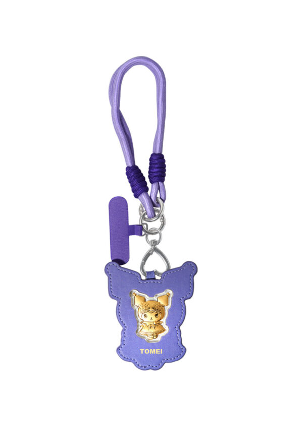 TOMEI X SANRIO Kuromi Sparkle Gold Wafer 0.2G, Yellow Gold 9999