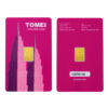 [TOMEI Exclusive] KLCC Twin Towers Gold Bar | 1 Gram | Fine Gold 9999
