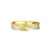 TOMEI Diamond Cut Collection Bangle, Yellow Gold 916