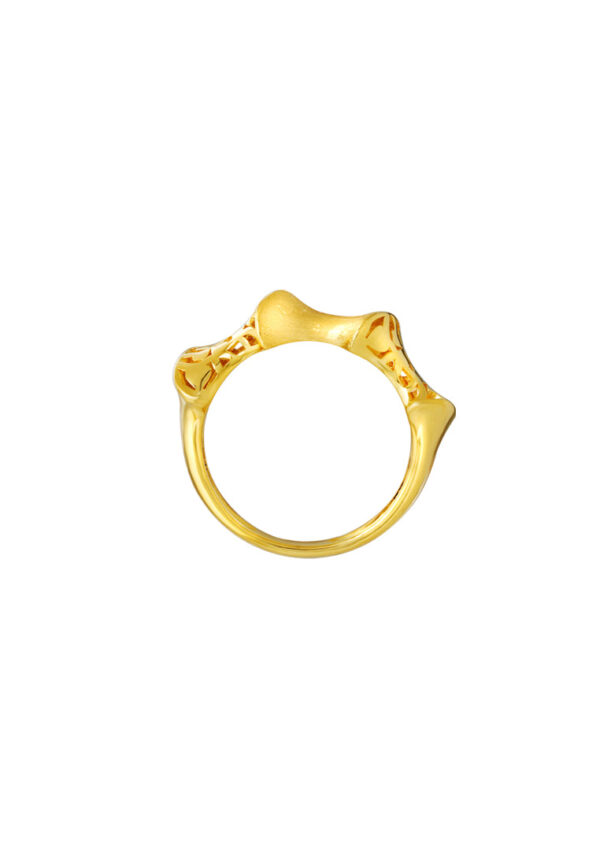 TOMEI Sri Puteri Collection Ring, Yellow Gold 916