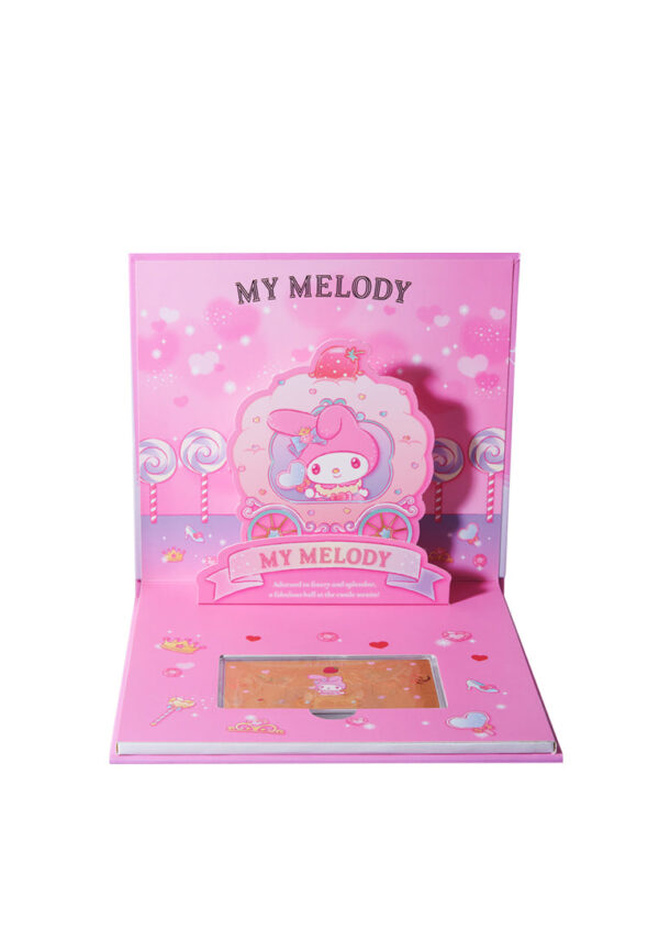 TOMEI X Sanrio My Melody Sparkle Gold Wafer 0.5G, Yellow Gold 9999