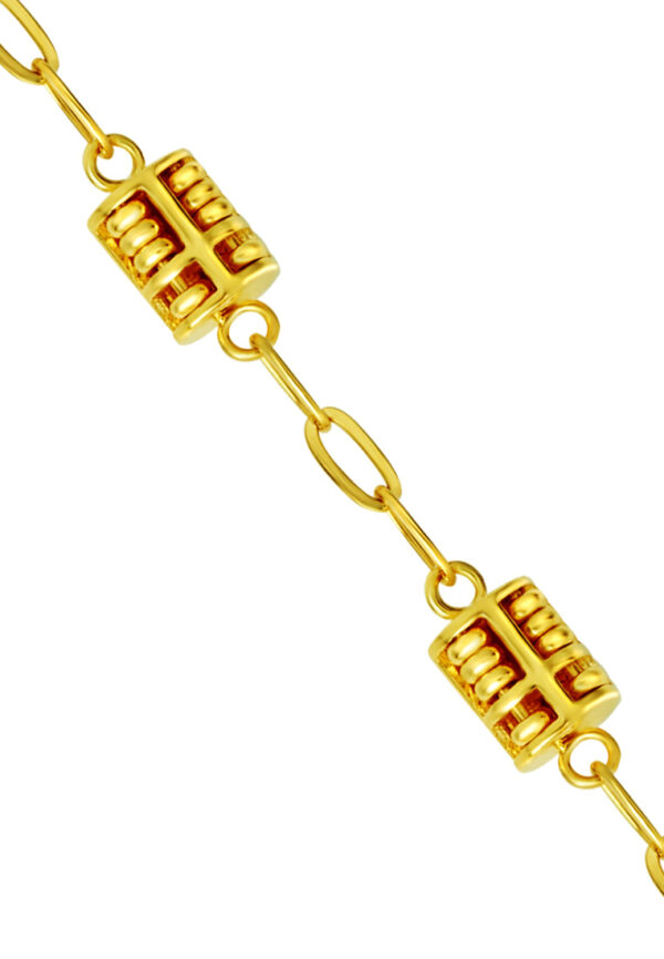 TOMEI Blissful Collection Abacus Bracelet, Yellow Gold 916