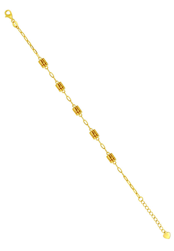 TOMEI Blissful Collection Abacus Bracelet, Yellow Gold 916
